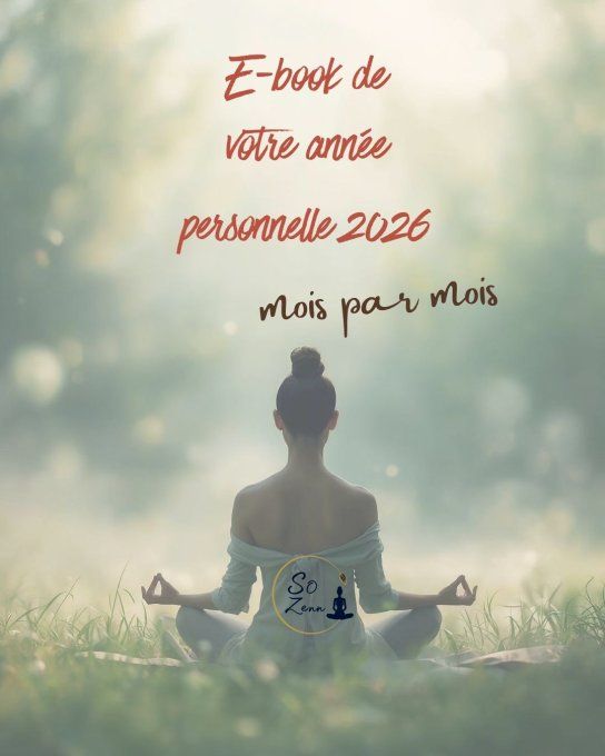 Ebook numérologie de votre année personnelle 2026 - Mois par mois